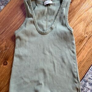 Universal Thread Olive Green Tank Top